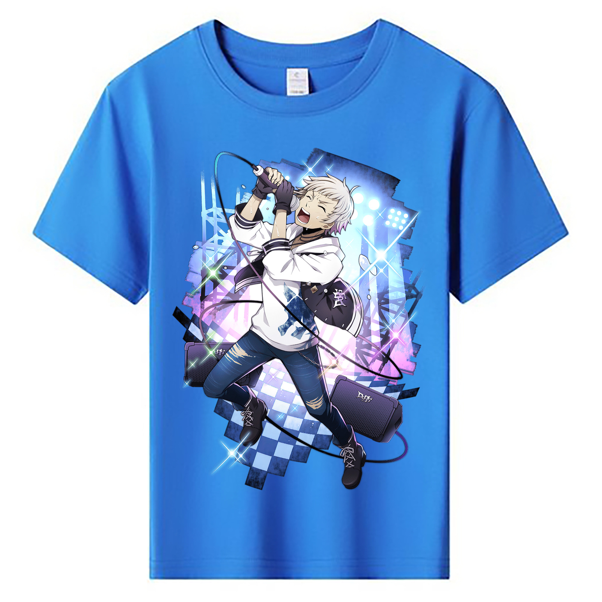 （画像用） 文豪ストレイドッグス Bungo Stray Dogs 綿100％キッズTシャツ（フロントプリント）